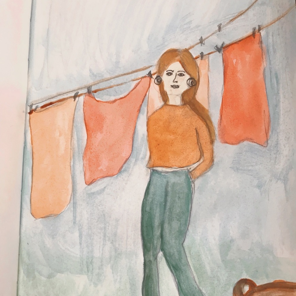 Mini illustration/ water color - original work